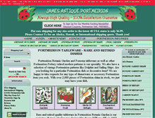Tablet Screenshot of james-antique.com
